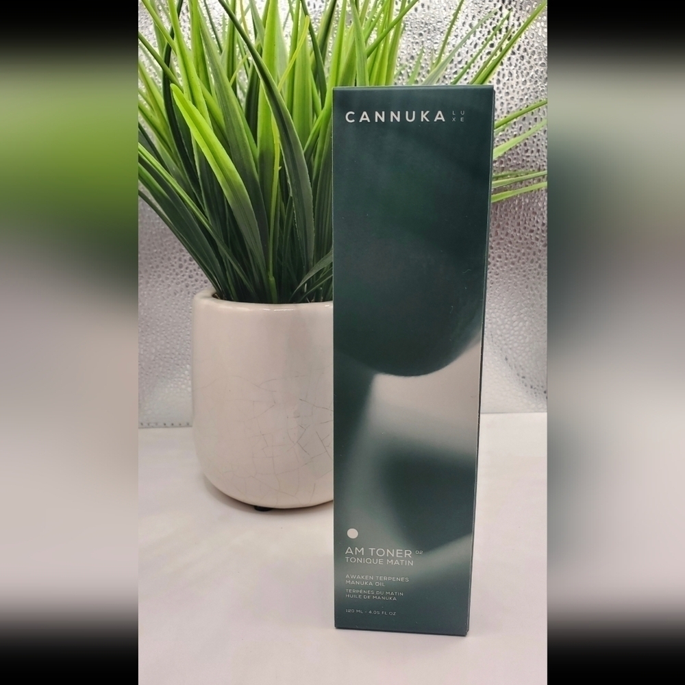 Cannuka Cannaluxe Manuka Honey AM Toner All Natural Morning Toner RT$48 Rare